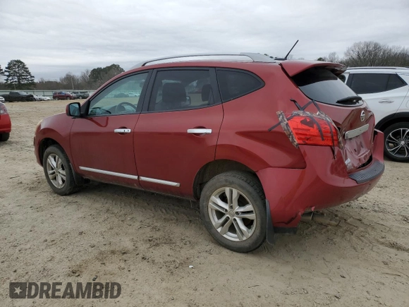 2013 Nissan Rogue S with VIN JN8AS5MT7DW526858, listed as a Copart auction lot 47649655 with 126,689 mi miles and Clean Title. Bid and sale history available at DreamBid. Image 2.