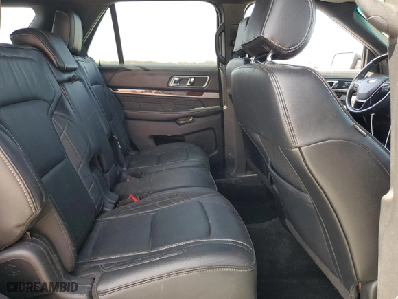 2017 Ford Explorer Platinum with VIN 1FM5K8HT1HGA03355, listed as a Copart auction lot 50296905 with 107,133 mi miles and Salvage Title. Bid and sale history available at carsss.com. Image 11.