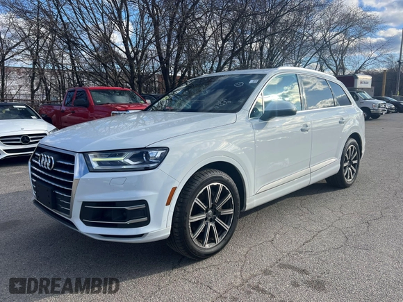 2017 Audi Q7 Premium Plus z VIN WA1LAAF72HD005719, wystawiony jako IAAI lot #42019701 z przebiegiem 154 276 mil mil oraz . Historia ofert i sprzedaży dostępna na DreamBid. Obrazek 2.