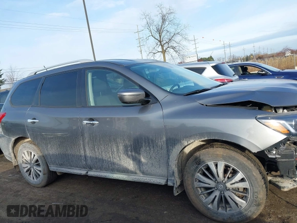 2018 Nissan Pathfinder SL with VIN 5N1DR2MM7JC626401, listed as a IAAI auction lot 40964722 with 89,557 mi miles and . Bid and sale history available at DreamBid. Image 13.
