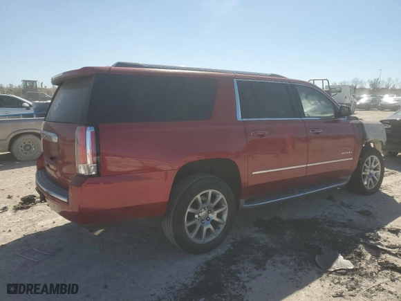 2015 GMC Yukon XL Denali with VIN 1GKS2JKJ2FR236172, listed as a Copart auction lot 47594045 with 0 mi miles and Non Repairable. Bid and sale history available at carsss.com. Image 3.