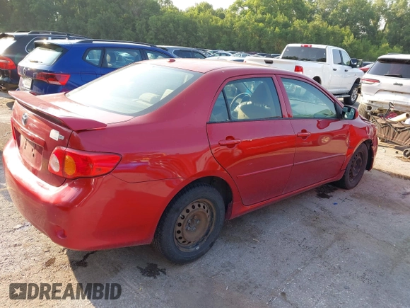 2009 Toyota Corolla z VIN JTDBL40E099070061, wystawiony jako IAAI lot #42462067 z przebiegiem 170 210 mil mil oraz . Historia ofert i sprzedaży dostępna na DreamBid. Obrazek 4.