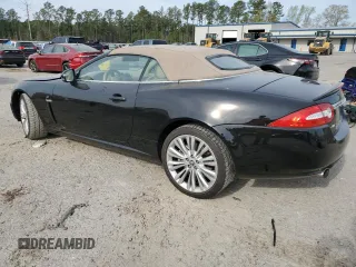 2010 Jaguar XK with VIN SAJWA4GB6ALB36756, listed as a Copart auction lot 50907095 with 39,813 mi miles and Salvage Title. Bid and sale history available at carsss.com. Image 2.