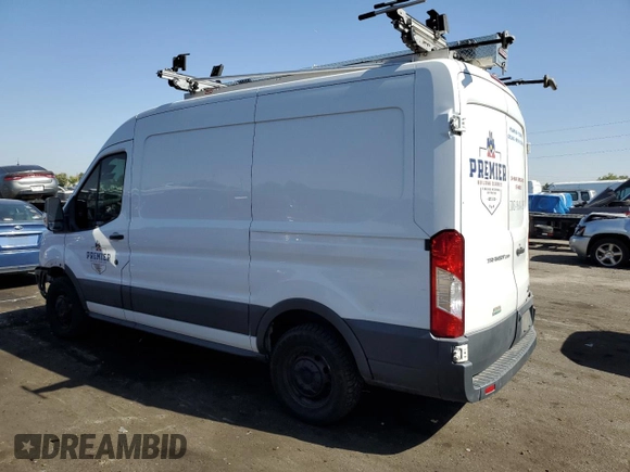 2016 Ford Transit with VIN 1FTYR1CG5GKB53835, listed as a Copart auction lot 73720434 with 109,283 mi miles and Salvage Title. Bid and sale history available at DreamBid. Image 2.