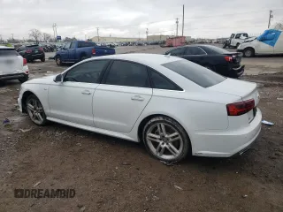 2016 Audi A6 2.0T Premium Plus with VIN WAUGFAFC4GN057364, listed as a Copart auction lot 44379693 with 50,968 mi miles. Bid and sale history available at carsss.com. Image 2.
