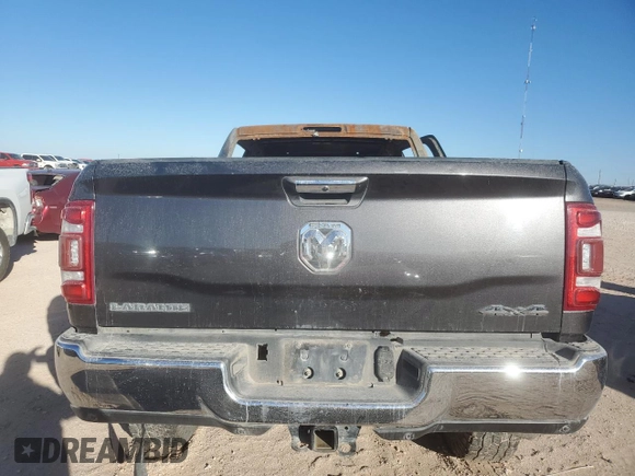 2021 Ram 2500 Laramie with VIN 3C6UR5FL3MG670740, listed as a Copart auction lot 83777644 with 0 mi miles and Non Repairable. Bid and sale history available at carsss.com. Image 6.