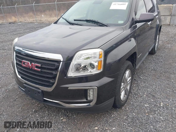 2016 GMC Terrain SLE with VIN 2GKALNEK9G6162282, listed as a IAAI auction lot 41716089 with 96,095 mi miles. Bid and sale history available at carsss.com. Image 6.