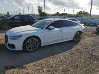 2021 Audi A7 z VIN WAUTPBF22MN082218, wystawiony jako Copart lot #41307323 z przebiegiem 27 107 mil mil oraz Nie do naprawy. Historia ofert i sprzedaży dostępna na DreamBid. Obrazek 1.