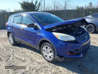 2013 Ford Escape S with VIN 1FMCU0F74DUC60479, listed as a IAAI auction lot 41801616 with 178,034 mi miles. Bid and sale history available at carsss.com. Image 1.