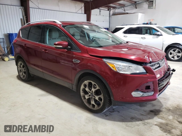 2016 Ford Escape Titanium with VIN 1FMCU9J92GUB31948, listed as a Copart auction lot 44810705 with 179,350 mi miles and Salvage Title. Bid and sale history available at DreamBid. Image 4.