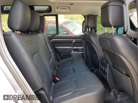 2020 Land Rover Defender HSE with VIN SALE9EEU6L2010232, listed as a Copart auction lot 61043835 with 59,479 mi miles and Salvage title. Bid and sale history available at DreamBid. Image 11.