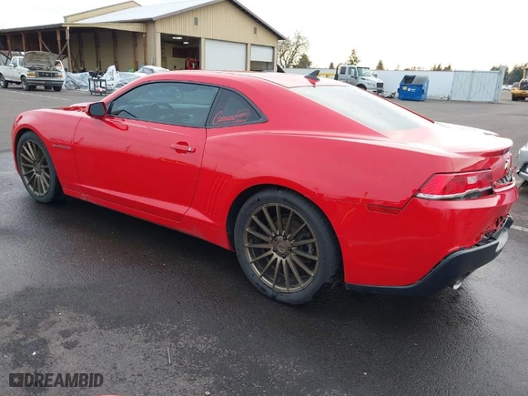 2015 Chevrolet Camaro LS with VIN 2G1FA1E34F9239543, listed as a IAAI auction lot 41517008 with 142784 miles. Bid and sale history available at carsss.com. Image 3.