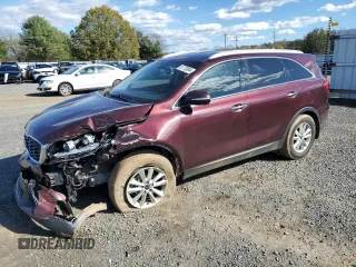 2019 Kia Sorento S V6 with VIN 5XYPG4A54KG463669, listed as a Copart auction lot 81775894 with 77,121 mi miles and Salvage Title. Bid and sale history available at carsss.com. Image 1.