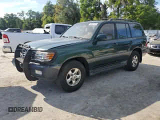 2002 Toyota Land Cruiser with VIN JTEHT05J222025934, listed as a Copart auction lot 50885165 with 145,643 mi miles and Clean Title. Bid and sale history available at carsss.com. Image 1.