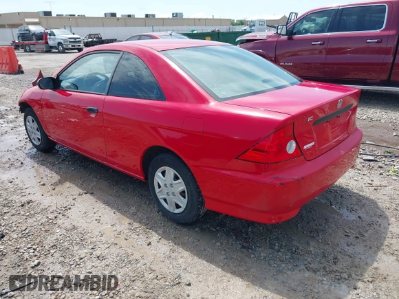 2005 Honda Civic VP z VIN 1HGEM221X5L066980, wystawiony jako IAAI lot #42097317 z przebiegiem 247 593 mil mil oraz . Historia ofert i sprzedaży dostępna na DreamBid. Obrazek 3.
