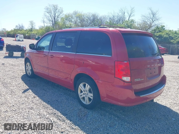 2013 Dodge Grand Caravan Crew with VIN 2C4RDGDG3DR571425, listed as a IAAI auction lot 42135973 with 254,153 mi miles and . Bid and sale history available at DreamBid. Image 3.