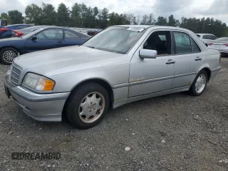 1999 Mercedes-Benz C 230/260/280/320 with VIN WDBHA29G9XA762824, listed as a Copart auction lot 71302034 with Not Provided miles and Clean Title. Bid and sale history available at carsss.com. Image 1.