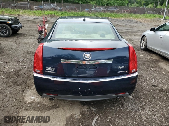 2008 Cadillac CTS AWD with VIN 1G6DP57V180126913, listed as a Copart auction lot 55455375 with 144,420 mi miles and Salvage Title. Bid and sale history available at DreamBid. Image 6.