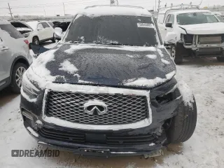 2018 Infiniti QX80 with VIN JN8AZ2NE5J9191376, listed as a Copart auction lot 88046885 with 79,076 mi miles and Salvage title. Bid and sale history available at DreamBid. Image 5.