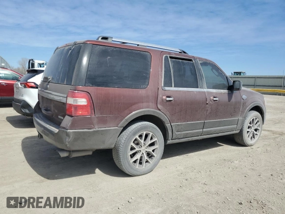 2017 Ford Expedition XLT z VIN 1FMJU1HT4HEA25507, wystawiony jako Copart lot #48868455 z przebiegiem 135 902 mil mil oraz Szkoda całkowita • Salvage title. Historia ofert i sprzedaży dostępna na DreamBid. Obrazek 3.