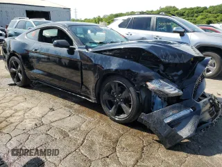 2021 Ford Mustang EcoBoost with VIN 1FA6P8TH4M5103605, listed as a Copart auction lot 58730594 with 63,996 mi miles and Salvage Title. Bid and sale history available at carsss.com. Image 4.