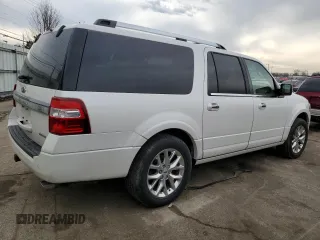 2016 Ford Expedition Max Limited with VIN 1FMJK2AT2GEF03069, listed as a Copart auction lot 46732195 with 188,596 mi miles and Clean title. Bid and sale history available at DreamBid. Image 3.