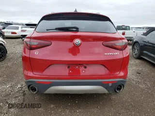 2018 Alfa Romeo Stelvio Ti z VIN ZASFAKBN7J7B80170, wystawiony jako Copart lot #53367875 z przebiegiem 94 603 mil mil oraz Czysty tytuł • Clean title. Historia ofert i sprzedaży dostępna na DreamBid. Obrazek 6.