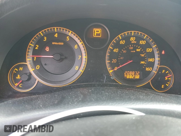 2005 Infiniti G35 with VIN JNKCV51E45M224702, listed as a Copart auction lot 54162135 with 208,872 mi miles and Non Repairable. Bid and sale history available at DreamBid. Image 9.