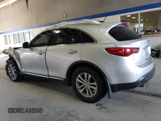 2011 Infiniti FX35 with VIN JN8AS1MW7BM141778, listed as a Copart auction lot 75684744 with 198,444 mi miles and Salvage Title. Bid and sale history available at carsss.com. Image 2.