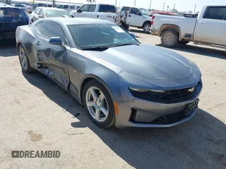 2021 Chevrolet Camaro 1LT with VIN 1G1FB1RX1M0102982, listed as a IAAI auction lot 41636271 with 51,928 mi miles. Bid and sale history available at carsss.com. Image 1.