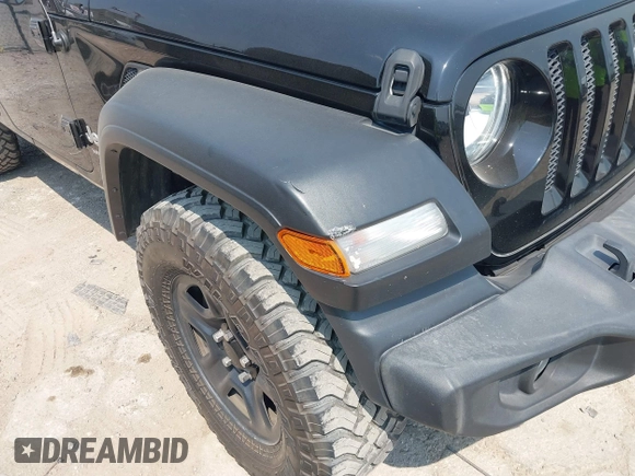 2018 Jeep Wrangler Unlimited Sport S z VIN 1C4HJXDG4JW191470, wystawiony jako IAAI lot #42295447 z przebiegiem 129 024 mil mil oraz . Historia ofert i sprzedaży dostępna na DreamBid. Obrazek 17.