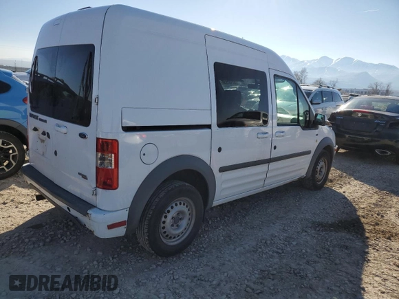2013 Ford Transit Connect XLT with VIN NM0KS9BN7DT169112, listed as a Copart auction lot 47137535 with 223,103 mi miles and Salvage title. Bid and sale history available at DreamBid. Image 3.