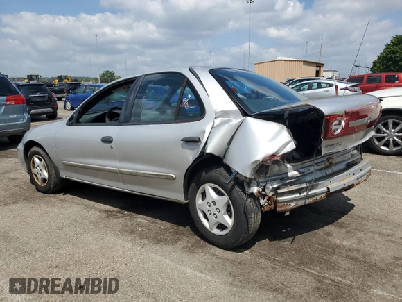 2003 Chevrolet Cavalier with VIN 1G1JC52F837246809, listed as a Copart auction lot 77841814 with 162,252 mi miles and Salvage Title. Bid and sale history available at carsss.com. Image 2.