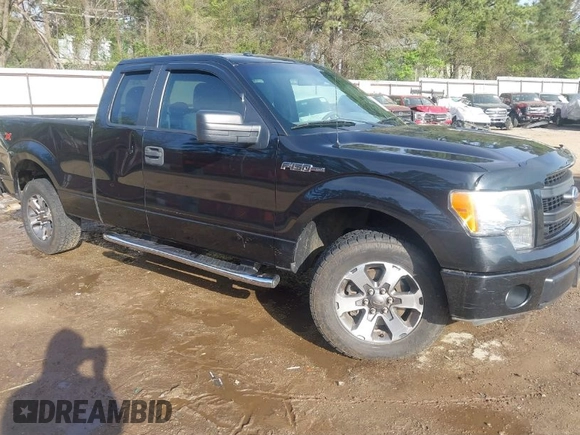2013 Ford F-150 XL with VIN 1FTFX1CF5DFE02000, listed as a IAAI auction lot 41864702 with 185,992 mi miles. Bid and sale history available at carsss.com. Image 1.