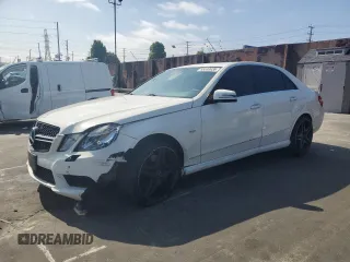2011 Mercedes-Benz E 550 Luxury with VIN WDDHF7CB0BA276186, listed as a Copart auction lot 55539835 with 128,303 mi miles and Salvage title. Bid and sale history available at DreamBid. Image 1.