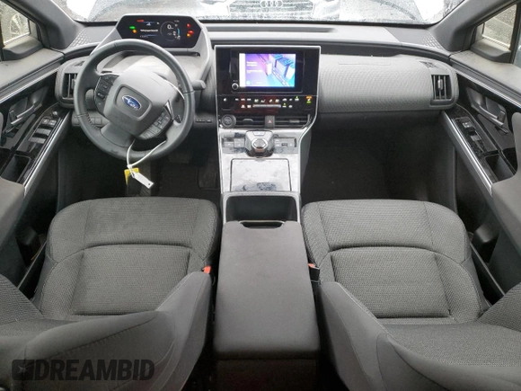 2023 Subaru Solterra Premium with VIN JTMABABA6PA046057, listed as a Copart auction lot 49689865 with 17,239 mi miles and Salvage title. Bid and sale history available at DreamBid. Image 8.