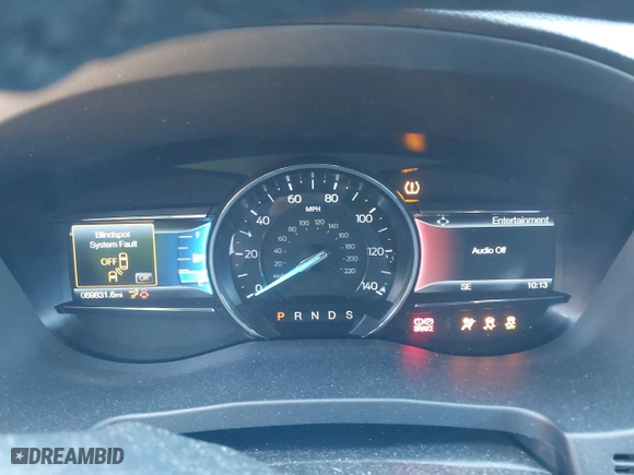 2019 Ford Explorer Limited with VIN 1FM5K8F81KGB06071, listed as a IAAI auction lot 41897131 with 69,831 mi miles. Bid and sale history available at carsss.com. Image 7.