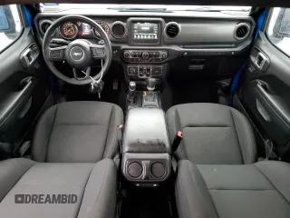 2023 Jeep Wrangler Sport S with VIN 1C4HJXDGXPW692324, listed as a Copart auction lot 41761235 with 15,660 mi miles and Salvage Title. Bid and sale history available at DreamBid. Image 8.