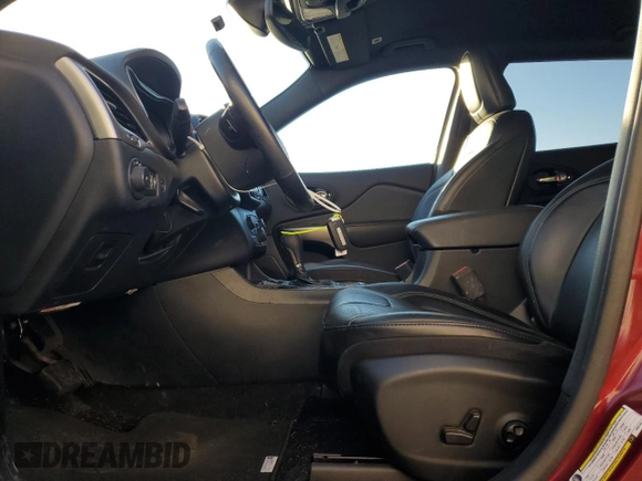 2019 Jeep Cherokee Limited with VIN 1C4PJLDX3KD373579, listed as a Copart auction lot 86581454 with 44,382 mi miles and Salvage title. Bid and sale history available at DreamBid. Image 7.