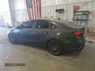 2021 Kia Forte LXS with VIN 3KPF24AD4ME267118, listed as a Copart auction lot 49473475 with 45,834 mi miles and Salvage Title. Bid and sale history available at carsss.com. Image 2.
