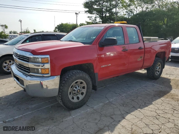 2015 Chevrolet Silverado 2500HD Built After Aug 14 Work Truck with VIN 1GC2KUEG5FZ514415, listed as a Copart auction lot 55959464 with 218,594 mi miles and Clean Title. Bid and sale history available at carsss.com. Image 1.
