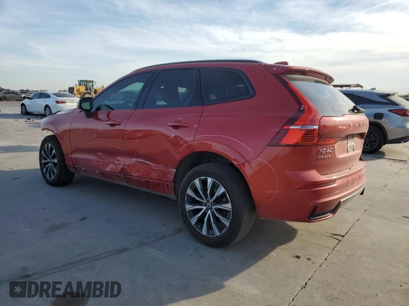 2024 Volvo XC60 Core Dark Theme with VIN YV4L12RK3R1740351, listed as a Copart auction lot 67729564 with 46,222 mi miles and Salvage Title. Bid and sale history available at carsss.com. Image 2.