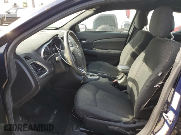 2013 Dodge Avenger SE with VIN 1C3CDZAB4DN742419, listed as a Copart auction lot 53137105 with 57,948 mi miles and Clean Title. Bid and sale history available at DreamBid. Image 7.