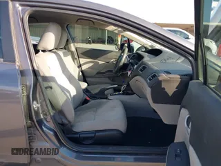 2014 Honda Civic Sedan LX with VIN 19XFB2F59EE026159, listed as a IAAI auction lot 42040655 with 104,190 mi miles. Bid and sale history available at carsss.com. Image 5.