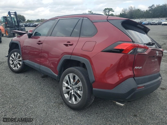 2021 Toyota RAV4 XLE Premium with VIN 2T3C1RFV7MW178247, listed as a Copart auction lot 85756434 with 0 mi miles and Clean Title. Bid and sale history available at carsss.com. Image 2.