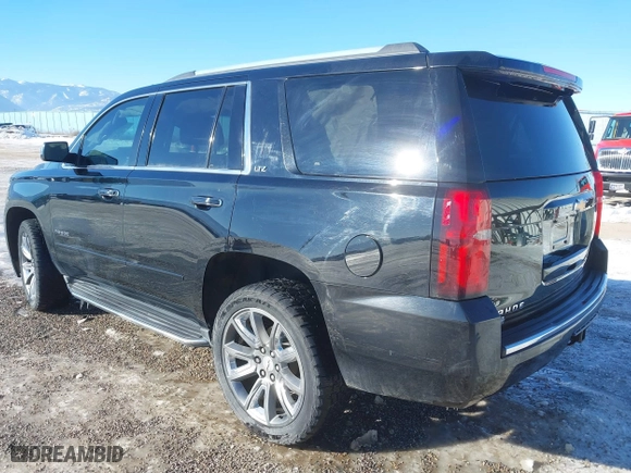 2016 Chevrolet Tahoe LTZ with VIN 1GNSKCKC7GR420945, listed as a IAAI auction lot 41414565 with 134,465 mi miles. Bid and sale history available at carsss.com. Image 3.