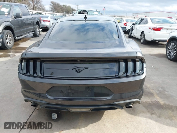 2023 Ford Mustang EcoBoost with VIN 1FA6P8TH6P5105960, listed as a IAAI auction lot 41185385 with 37,081 mi miles. Bid and sale history available at carsss.com. Image 16.