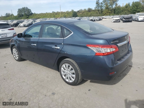 2015 Nissan Sentra S with VIN 3N1AB7AP0FY294147, listed as a Copart auction lot 75941534 with 64,679 mi miles and Salvage Title. Bid and sale history available at carsss.com. Image 2.