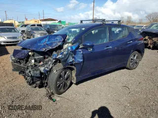 2020 Nissan LEAF SL Plus z VIN 1N4BZ1DP3LC302595, wystawiony jako Copart lot #83716644 z przebiegiem 30 500 mil mil oraz Szkoda całkowita • Salvage title. Historia ofert i sprzedaży dostępna na DreamBid. Obrazek 1.