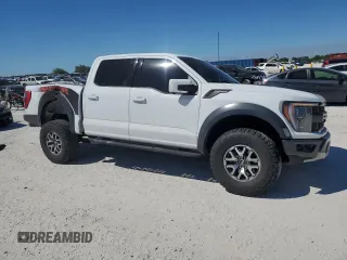 2023 Ford F-150 Raptor with VIN 1FTFW1RG1PFB24123, listed as a Copart auction lot 49594495 with 24,175 mi miles and Salvage Title. Bid and sale history available at DreamBid. Image 4.